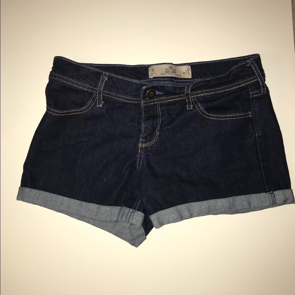 Hollister Midi Jean Shorts
